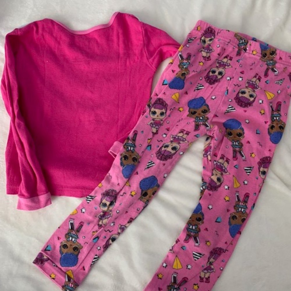 Girls size 6 bundle of 4 pajama sets - Picture 11 of 16